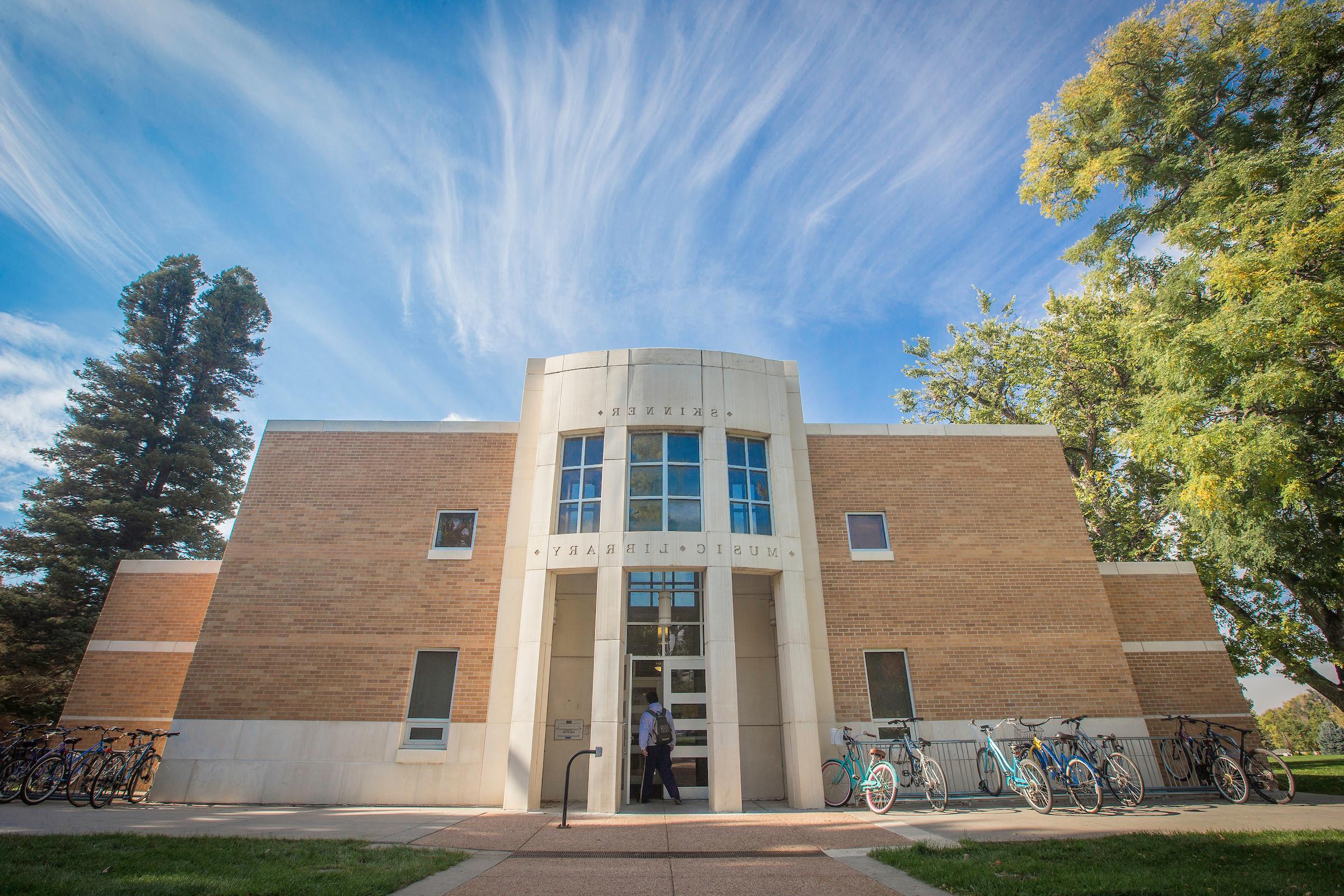 Exterior of Skinner Music Library